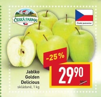 Jablko Golden Delicious