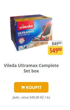 Vileda Ultramax Complete Set box