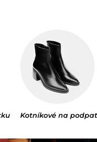 Kotníkové na podpatku