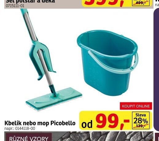 Kbelík nebo mop Picobello - ASKO akcniletaky.com