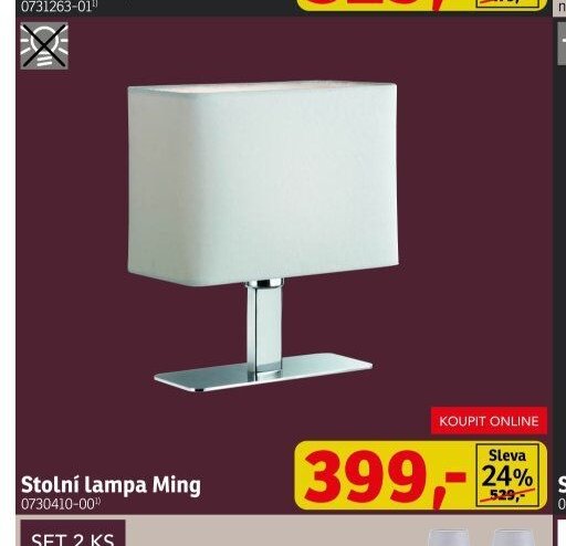 Stolní Lampa Ming - ASKO akcniletaky.com