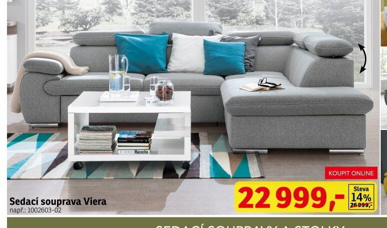 Sedací souprava Viera - ASKO akcniletaky.com