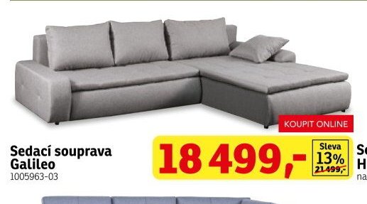 Sedací souprava Galileo - ASKO akcniletaky.com