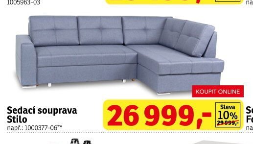 Sedací souprava Stilo - ASKO akcniletaky.com