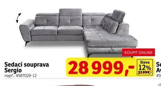 Sedací souprava Sergio - ASKO akcniletaky.com
