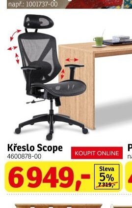 Křeslo Scope - ASKO akcniletaky.com