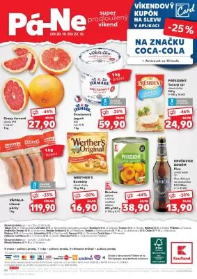 akční leták Kaufland 18.10.2023-24.10.2023