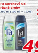 Sprchový gel Fa