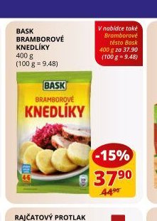Bask bramborové knedlíky