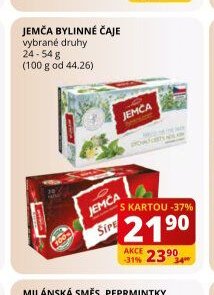 Jemča bylinné čaje