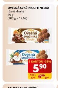 Ovesná svačinka Fitneska