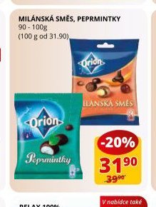 Milánská směs, Pepermintky