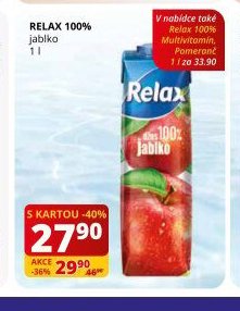 Relax 100% jablko