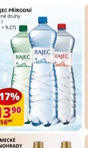 RAJEC PŘÍRODNÍ různé druhy