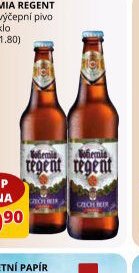 BOHEMIA REGENT světlé výčepní pivo