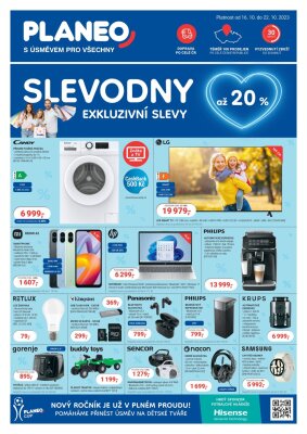 akční leták Planeo 16.10.2023-22.10.2023