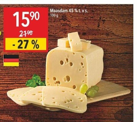 Maasdam 45 % t. v s.