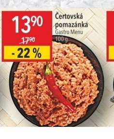 Čertovská pomazánka