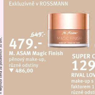 M. ASAM Magic Finish pěnový make-up