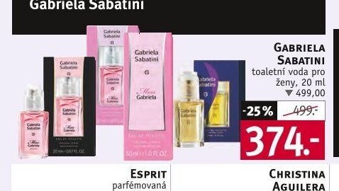 Gabriela Sabatini toaletní voda pro ženy, 20 ml
