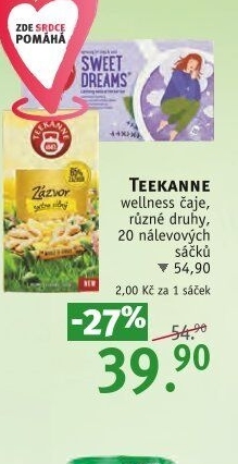 Čaj bylinný Wellness Teekanne