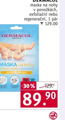 Maska na nohy v ponožkách Dermacol