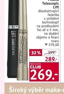 Řasenka Telescopic Lift L'