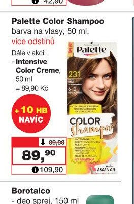 Palette Color Shampoo