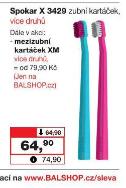 Spokar X 3429 zubní kartáček