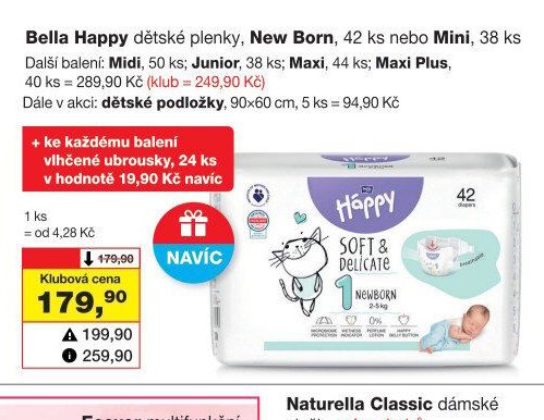 Bella Happy dětské plenky