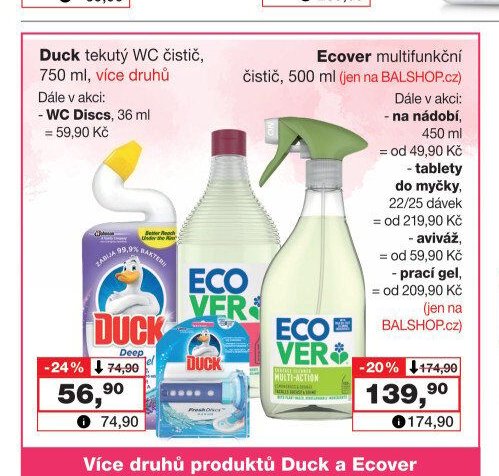 Duck tekutý WC čistič