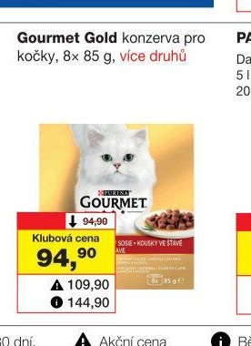 Gourmet Gold konzerva pro kočky