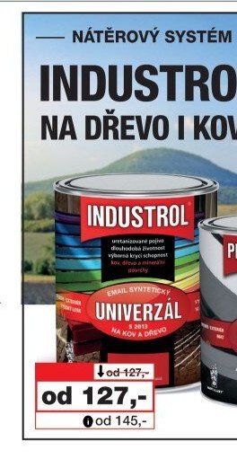 INDUSTROL na dřevo a kov
