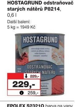 HOSTAGRUND odstraňovač starých nátěrů P8214