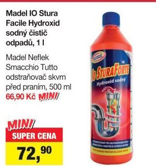 Čistič odpadů Stura Facile Madel