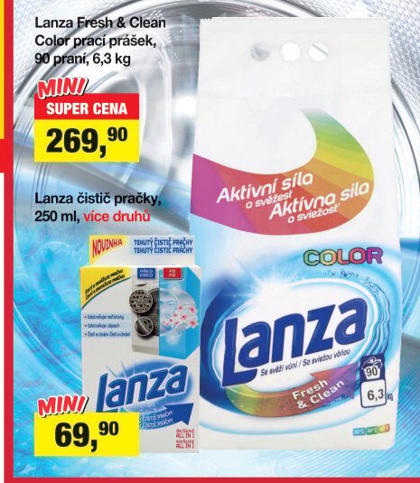 Prací prášek Lanza