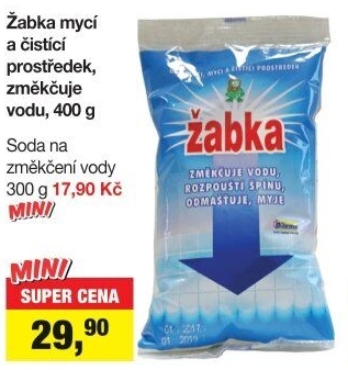 Změkčovač vody Žabka Důbrava