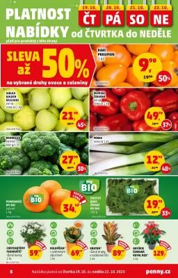 akční leták Penny Market 19.10.2023-25.10.2023