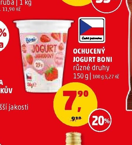 OCHUCENÝ JOGURT BONI