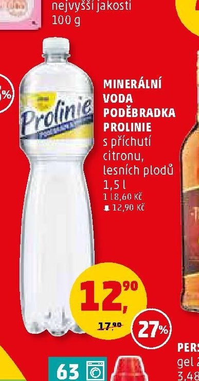MINERÁLNÍ VODA PODĚBRADKA