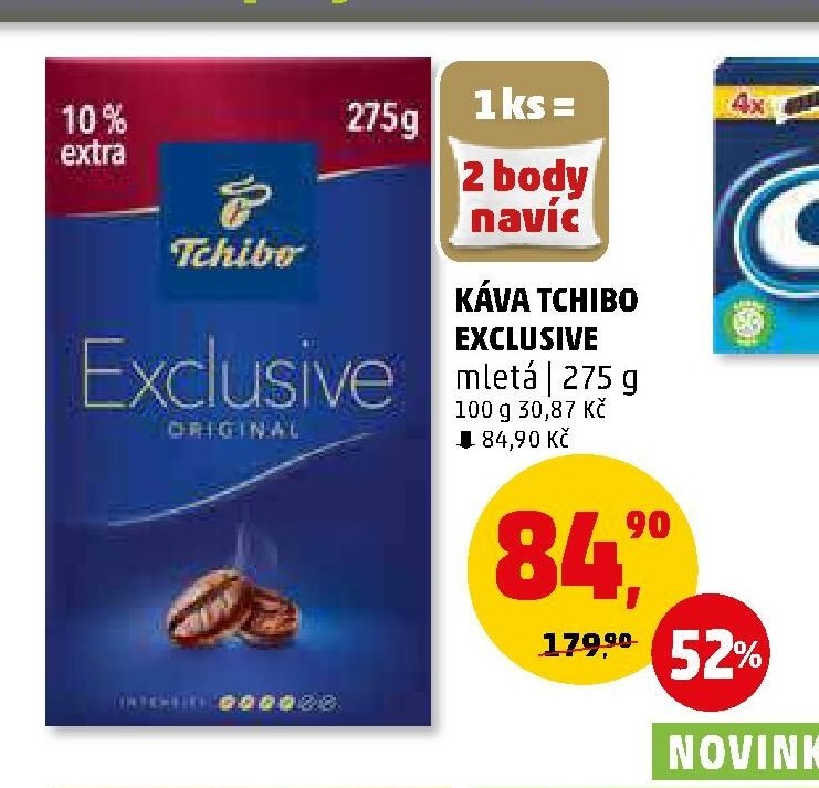 KÁVA TCHIBO EXCLUSIVE mletá