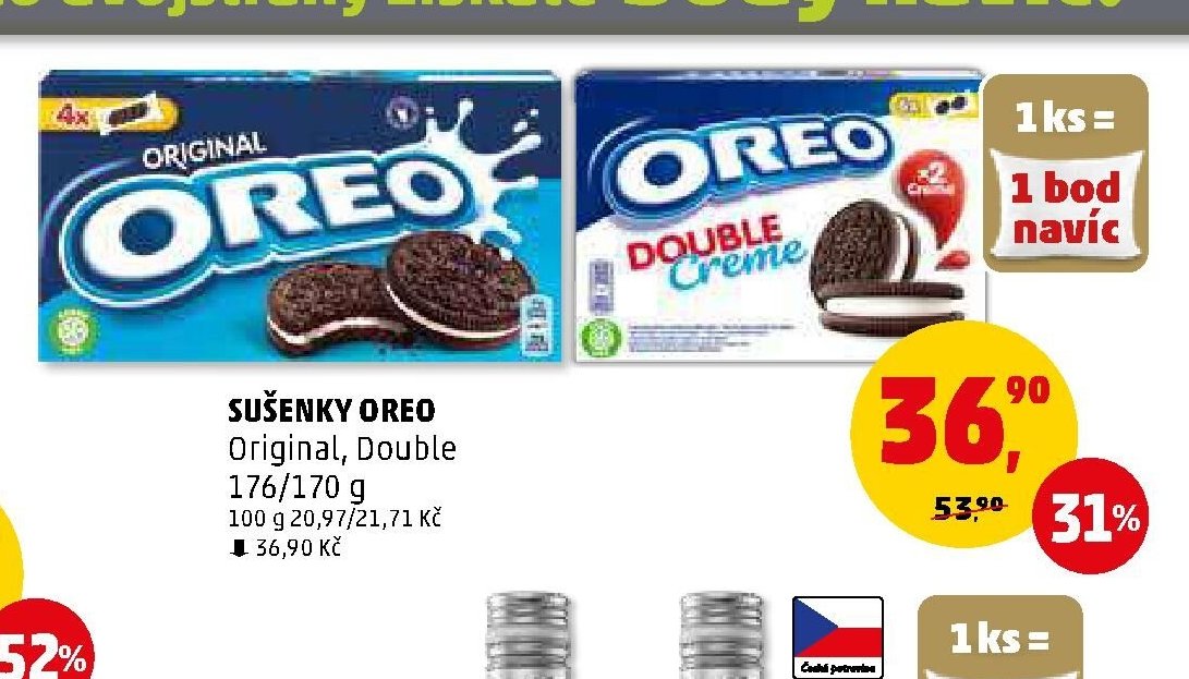SUŠENKY OREO Original, Double