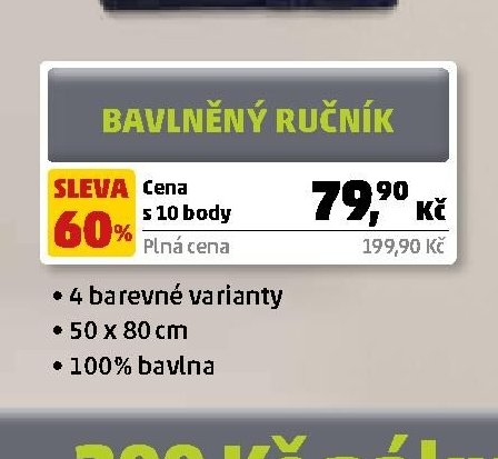 Bavlněný ručník
