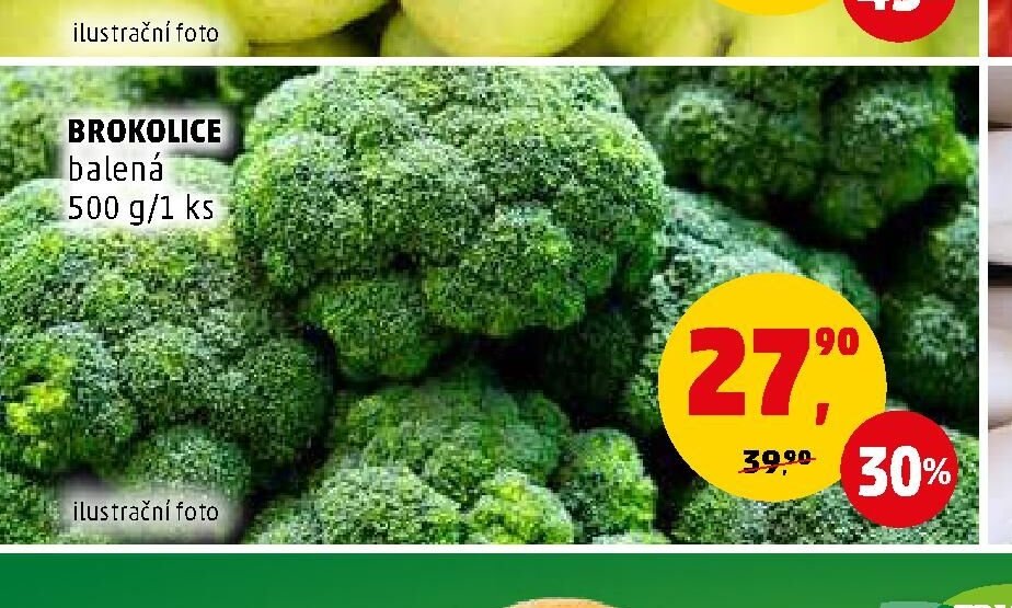 BROKOLICE balená 500 g/1 ks