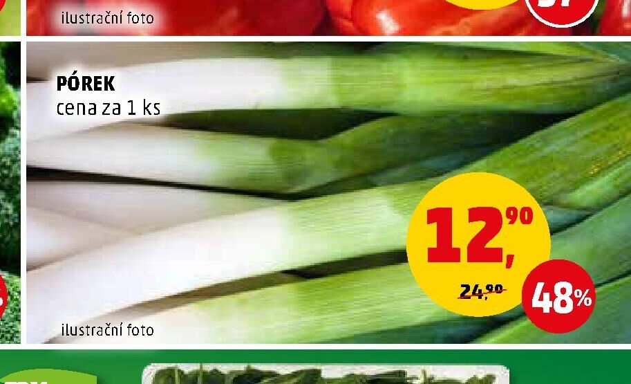 PÓREK cena za 1 ks