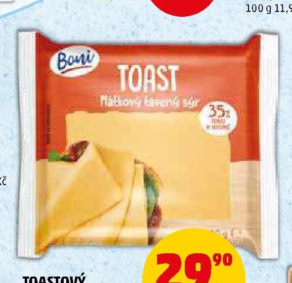 TOASTOVÝ SÝR BONI