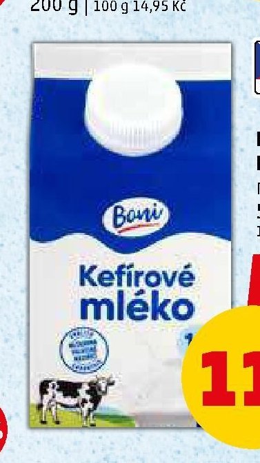 KEFÍROVÉ MLÉKO BONI