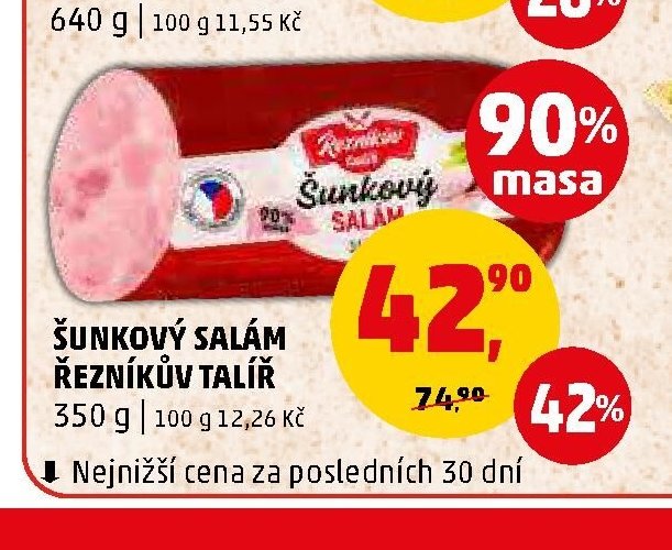 ŠUNKOVÝ SALÁM ŘEZNÍKŮV TALÍŘ