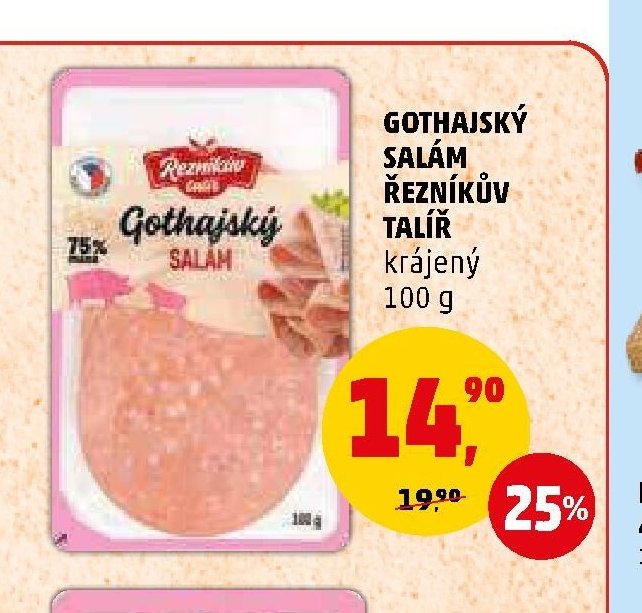 Gothajský salám Řezníkův talíř 100 g