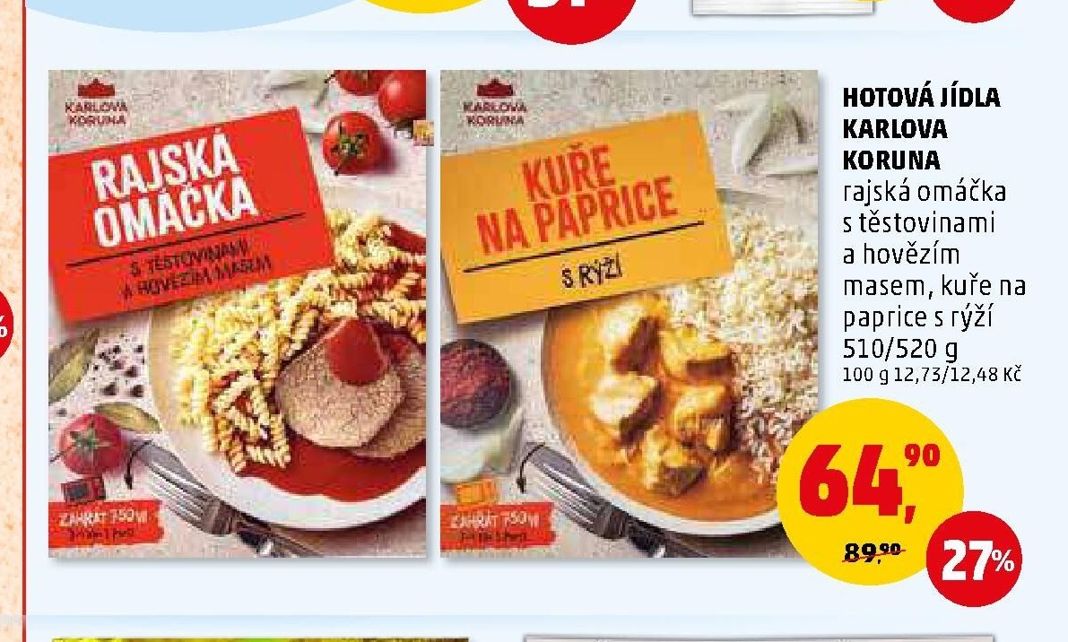 Hotová jídla Karlova Koruna